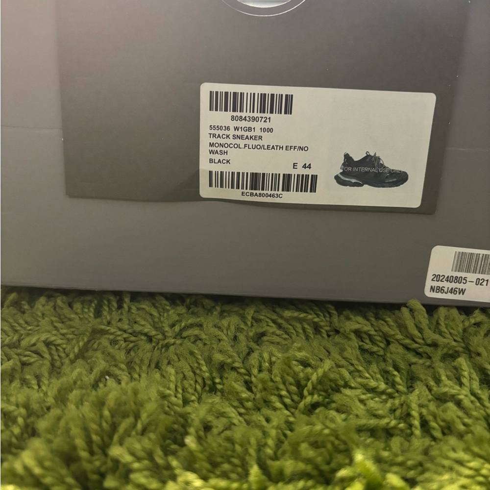 Balenciaga Black Athletic Shoes - Picture 7 of 8